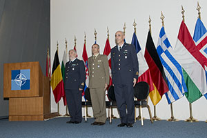 Change of Command at NCI Agency Naples and Operation Unified Protector Award